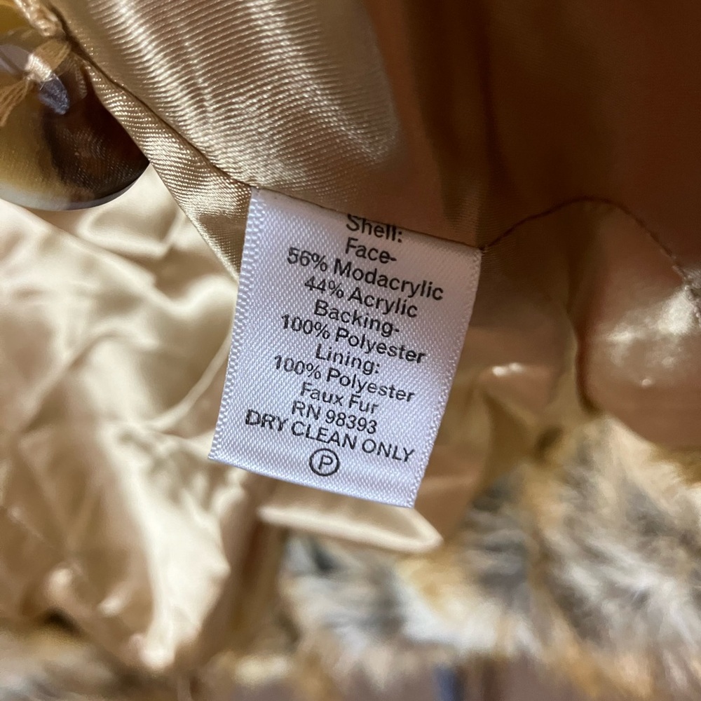 Rachel Zoe Women’s XXS Fur Coat - Picture 12 of 12